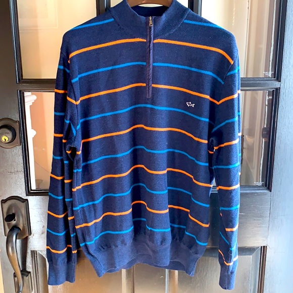 Paul Shark Mens Half Zip Sweater 